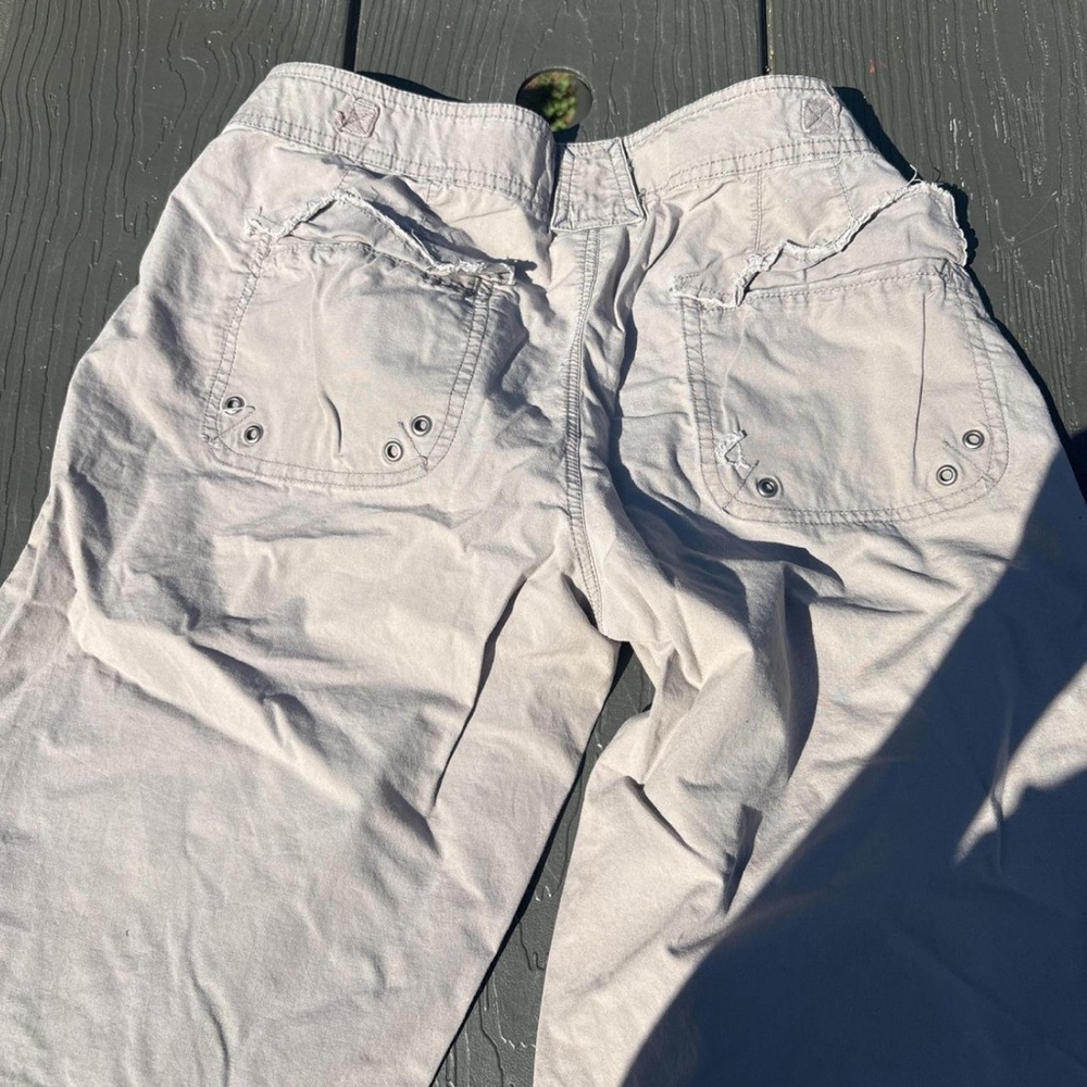 Arizona Jean Company Light Gray Cargo Pants